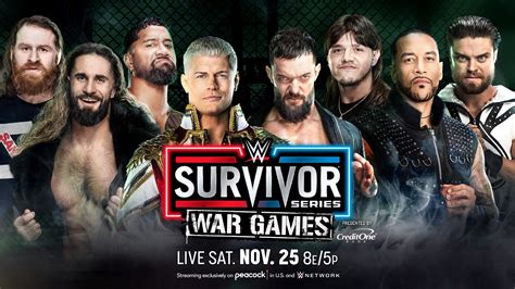 Survivor Series WarGames: Streaming On Demand exclusively .